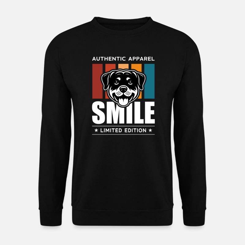 Smile - Unisex Sweatshirt - black