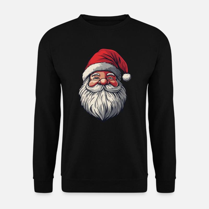 Weihnachtsmann - Unisex Pullover - Schwarz