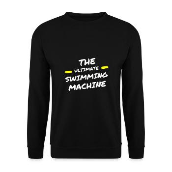 La nageuse ultime - Sweat-shirt Unisexe - noir - Devant - Alina (178cm) & Michal (187cm)