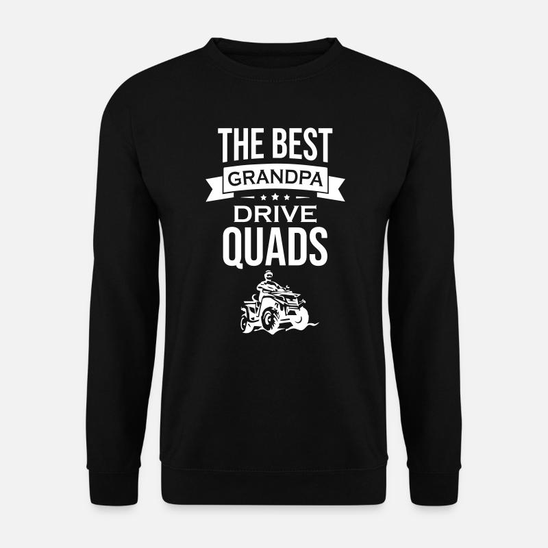 ATV Grandpa - Unisex Pullover - Schwarz