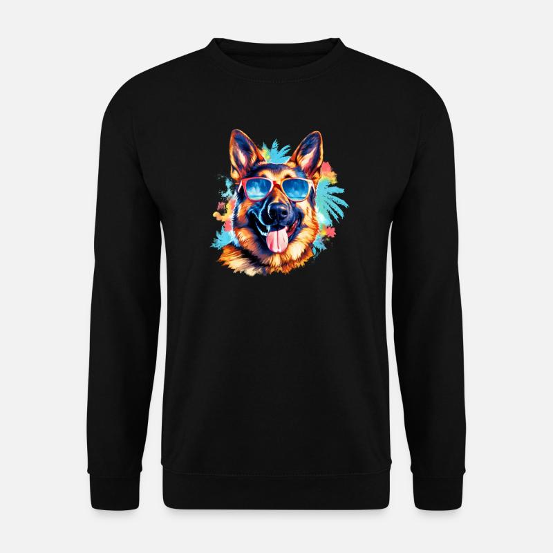 Deutscher Schäferhund - Unisex Pullover - Schwarz