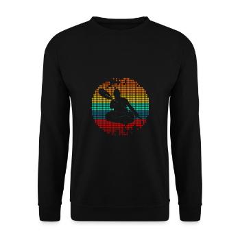 Kayak - Unisex Pullover - Schwarz - Vorne - Alina (178cm) & Michal (187cm)