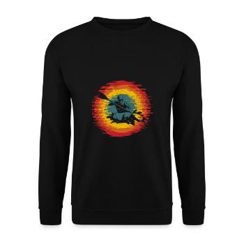 Kayak - Unisex Pullover - Schwarz - Vorne - Alina (178cm) & Michal (187cm)