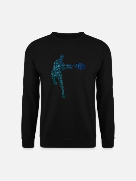 Tennisspielen Herren Tennis spielen Tennis - Unisex sweater - sort
