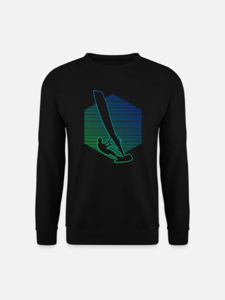 Damen Surfen Herren Windsurfer Windsurf Windsurfen - Unisex Pullover - Schwarz