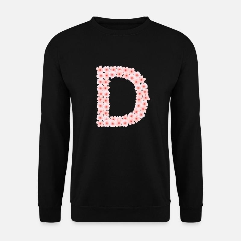 D aus Kirschblüten - Unisex Pullover - Schwarz