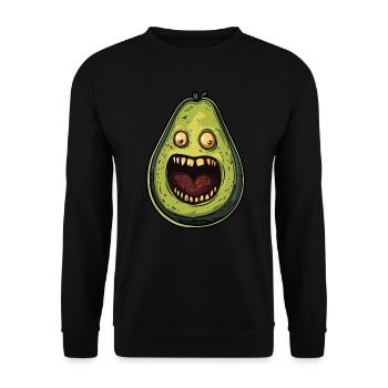 Santé de l’avocat - Sweat-shirt Unisexe - noir - Devant - Alina (178cm) & Michal (187cm)