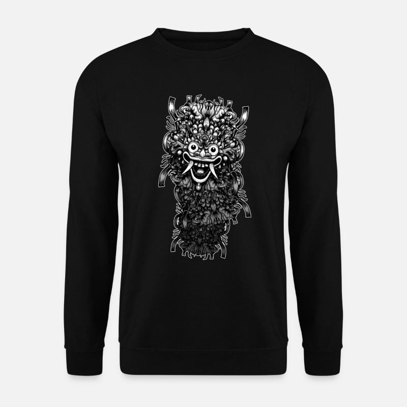 Bali Mask - Unisex Sweatshirt - black