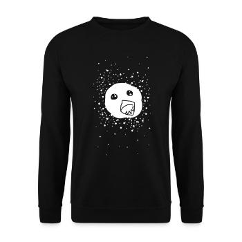 Monster Monster Party - Unisex Sweatshirt - black - Front - Alina (178cm) & Michal (187cm)