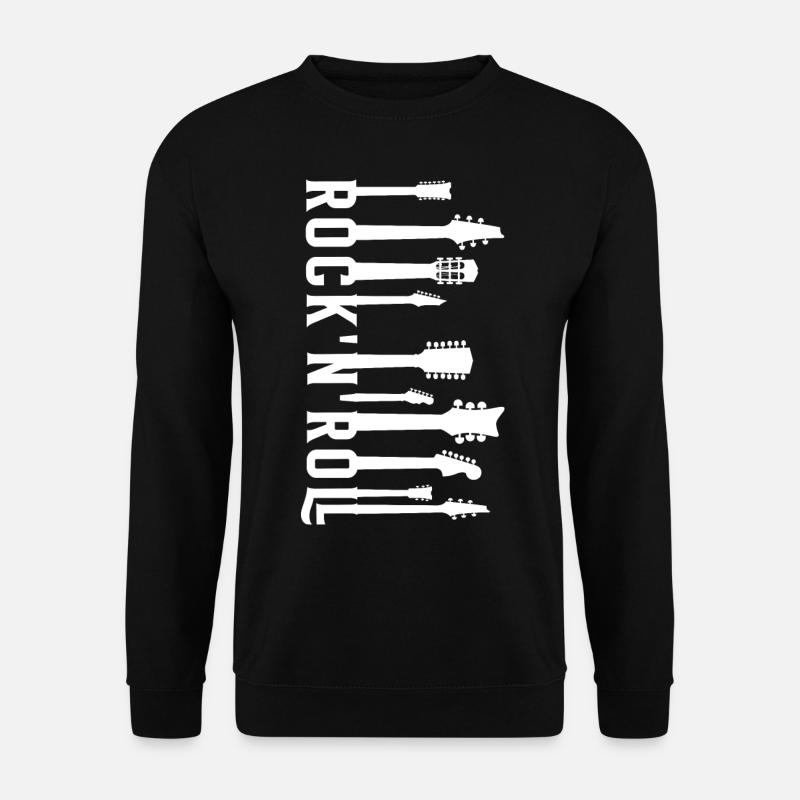 Rock and roll - Sweat-shirt Unisexe - noir