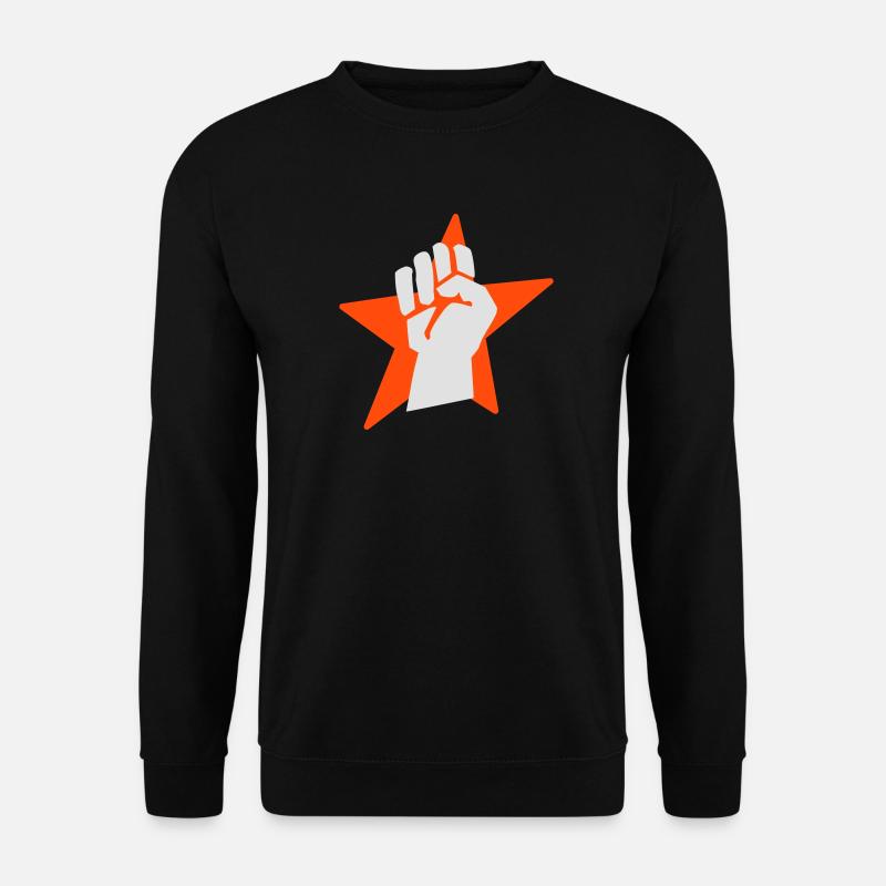 fist faust - Unisex Pullover - Schwarz