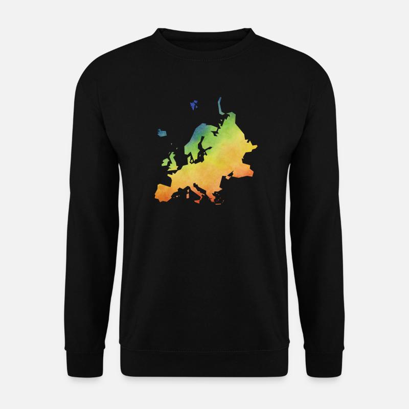 europe - Unisex Pullover - Schwarz