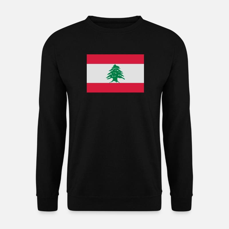 Libanon (V) - Unisex Pullover - Schwarz