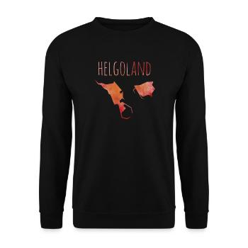 helgoland - Unisex Pullover - Schwarz - Vorne - Alina (178cm) & Michal (187cm)