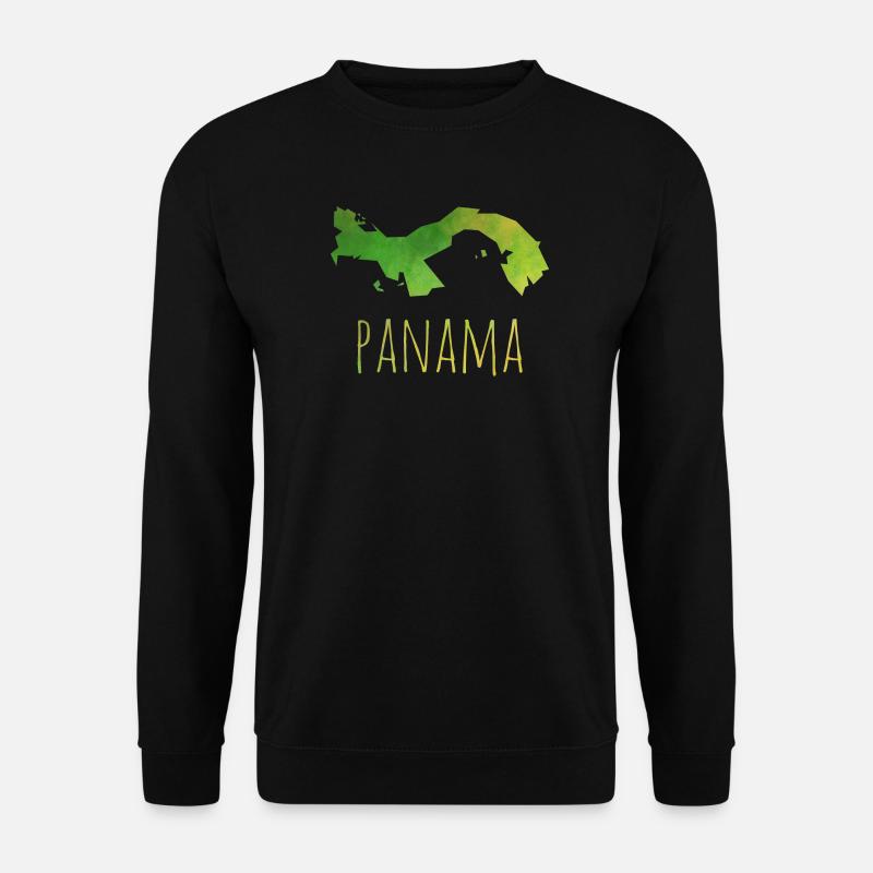 panama - Unisex Pullover - Schwarz