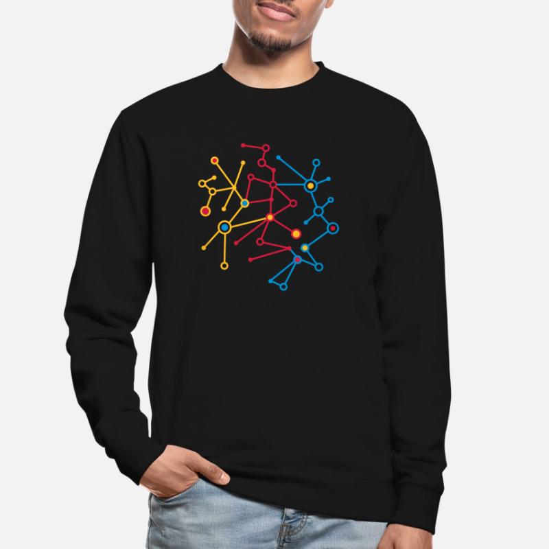 molecular pattern Unisex Sweatshirt
