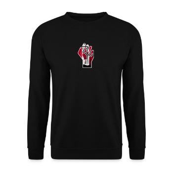Don d’énergie Canada - Sweat-shirt Unisexe - noir - Devant - Alina (178cm) & Michal (187cm)