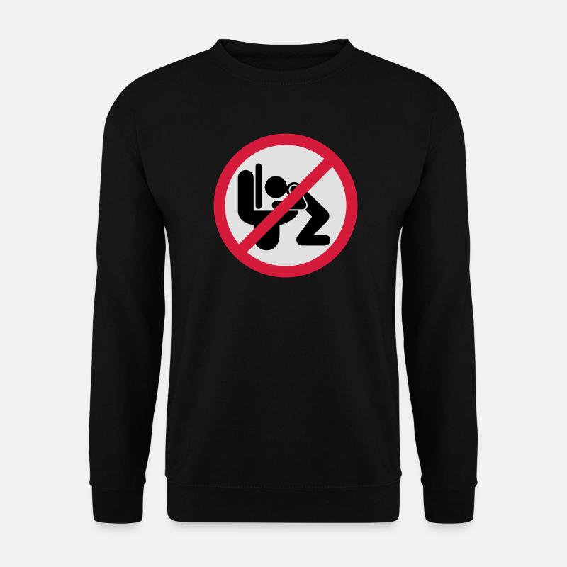 Kotzen verboten - Unisex Pullover - Schwarz
