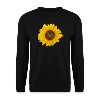 Date of birth 30 years - Unisex Sweatshirt - black - Front - Alina (178cm) & Michal (187cm)