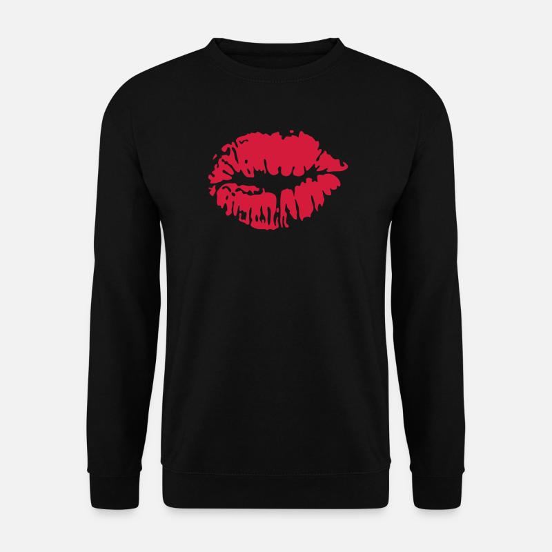 Kuss - Unisex Pullover - Schwarz
