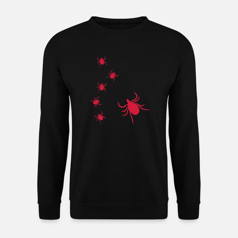 Zecken - Unisex Pullover - Schwarz