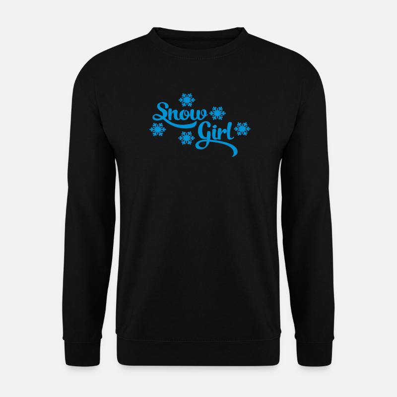 Snow Girl - Unisex Pullover - Schwarz