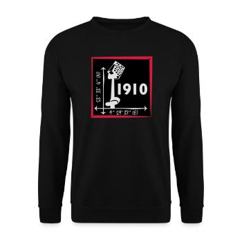 St. Pauli 1910 - Unisex Pullover - Schwarz - Vorne - Alina (178cm) & Michal (187cm)