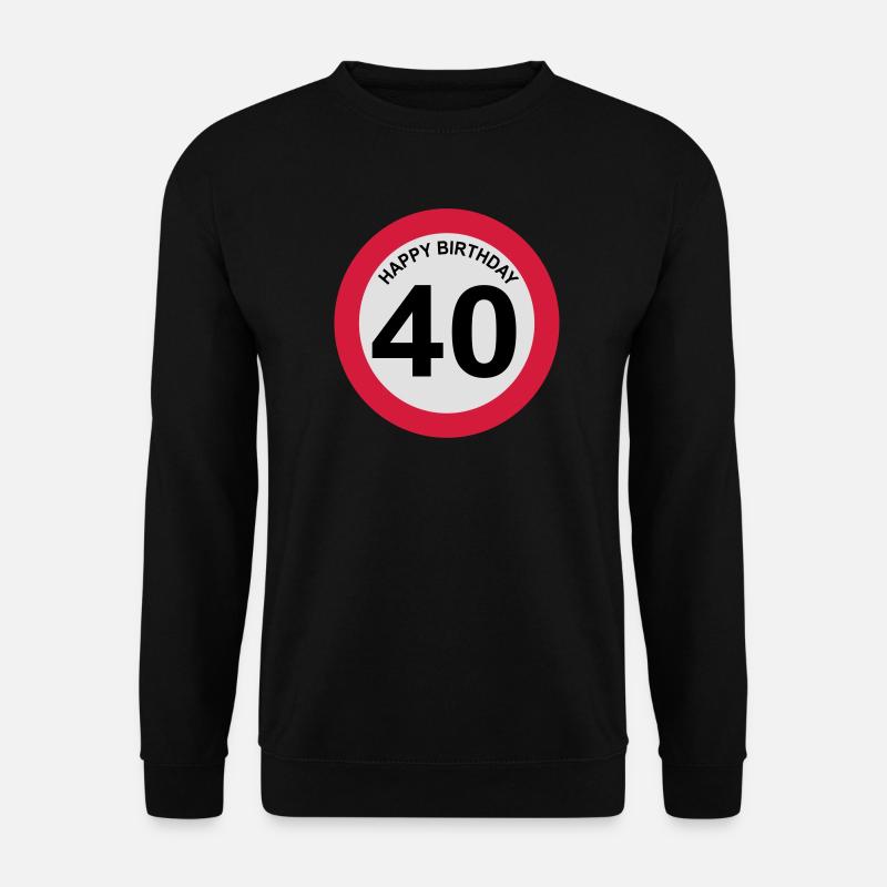 6061912 128071622 40 - Unisex Pullover - Schwarz