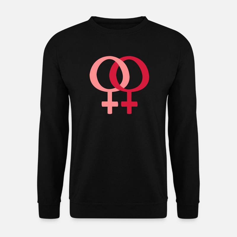Frau & Frau - Unisex Pullover - Schwarz