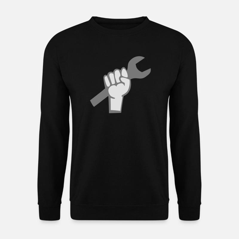 2541614 128289580 mech - Unisex Pullover - Schwarz