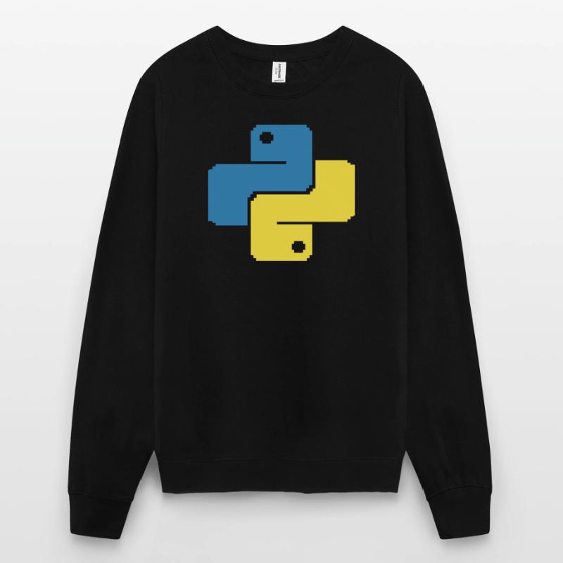 Python Pixelart Unisex Pullover