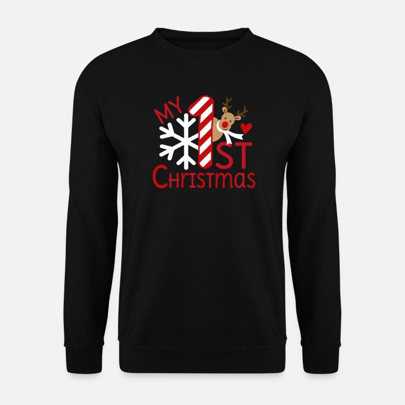 My first Christmas - Unisex Pullover - Schwarz