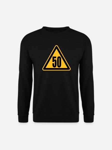 Achtung 50 - Unisex Pullover - Schwarz