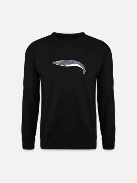Finnwal - Finnwal - Rorqual commun - Unisex Pullover - Schwarz