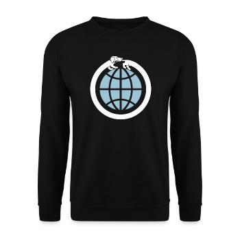 Terre de teckel - Sweat-shirt Unisexe - noir - Devant - Alina (178cm) & Michal (187cm)