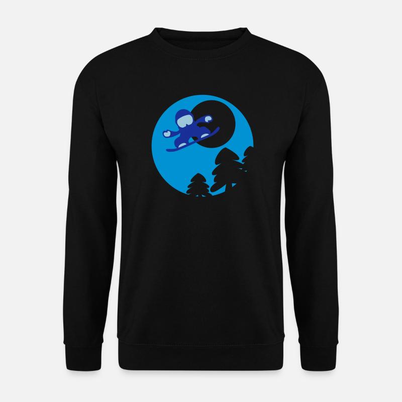 snowboader2 - Unisex Sweatshirt - black