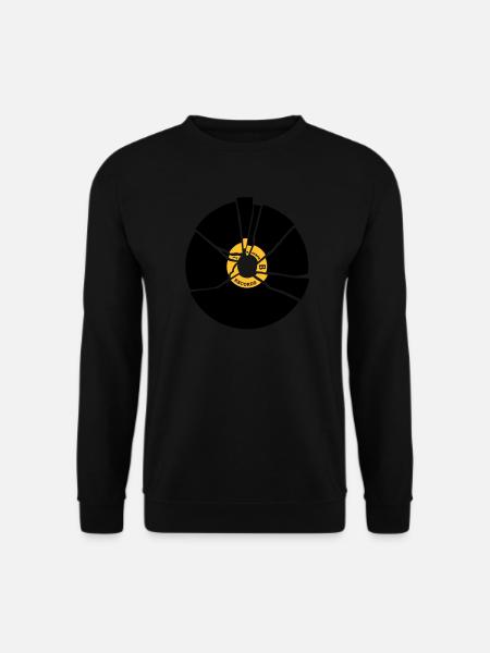broken record cd vinyl - Unisex Pullover - Schwarz