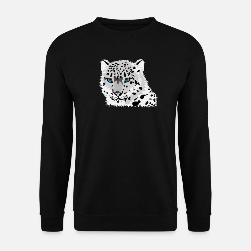 Leopard Cat - Unisex Sweatshirt - black