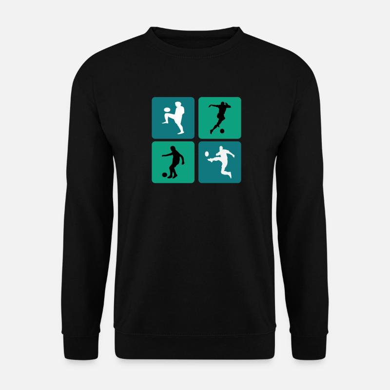 Fussball - Unisex Pullover - Schwarz
