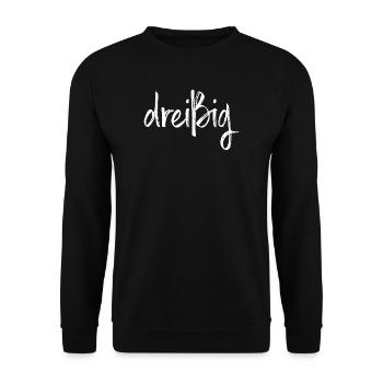 30 dreißig 30. Geburtstag Geschenk - Unisex Pullover - Schwarz - Vorne - Alina (178cm) & Michal (187cm)