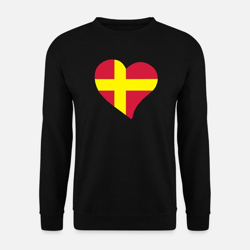  herz - Unisex Pullover - Schwarz