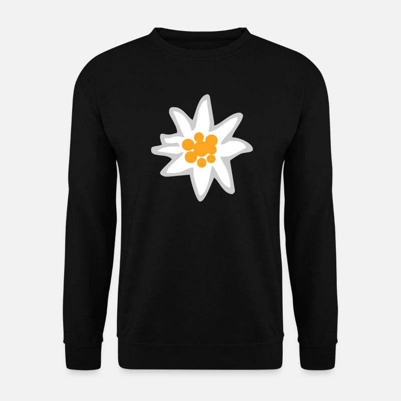 Edelweiss - Unisex Sweatshirt - black