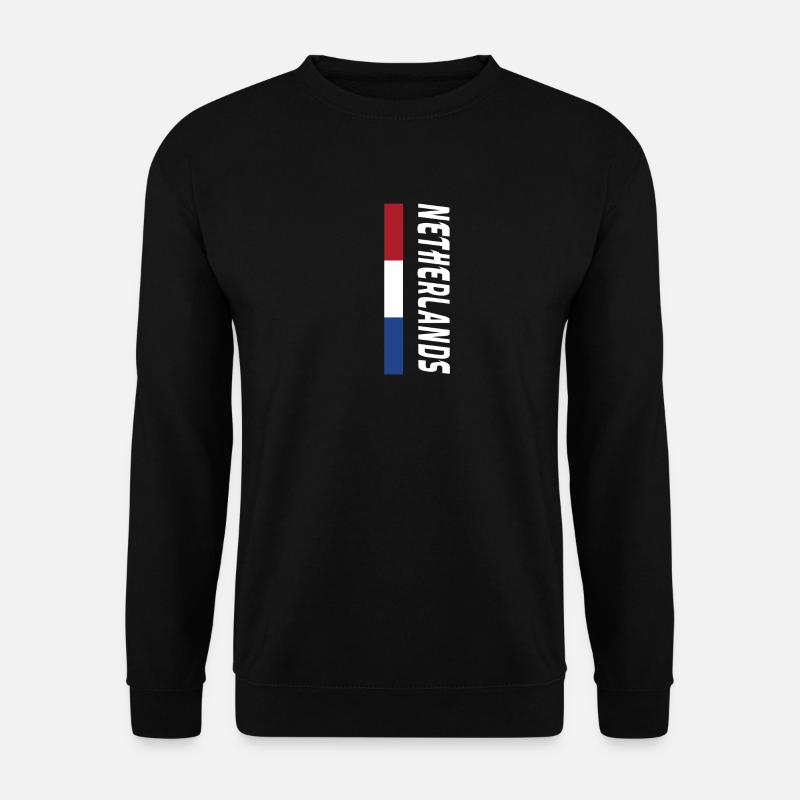 Pays-Bas / Cadeau / Idée cadeau - Sweat-shirt Unisexe - noir