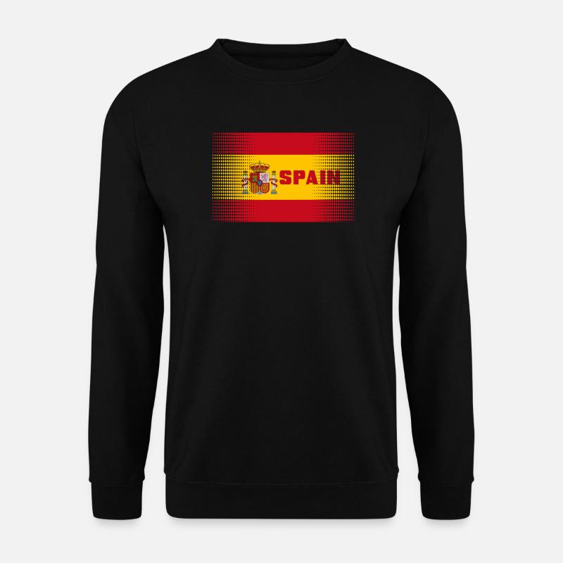 Spanien Espana Spanienflagge - Unisex Pullover - Schwarz