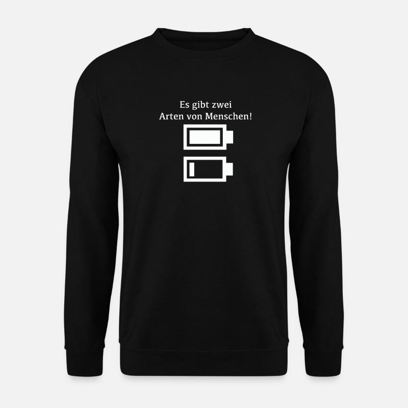 Lustig Cool Funny - Unisex Pullover - Schwarz