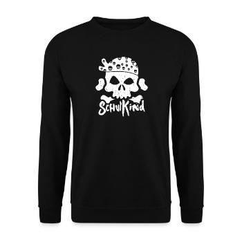 Kita Abgänger Schulkind Einschulung Kindergarten - Unisex Pullover - Schwarz - Vorne - Alina (178cm) & Michal (187cm)