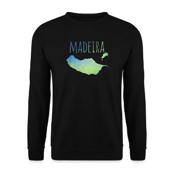 Madeira - Unisex Pullover - Schwarz - Vorne - Alina (178cm) & Michal (187cm)
