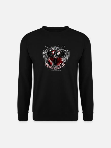 Rabenschwarz & Rosenrot - Unisex Pullover - Schwarz
