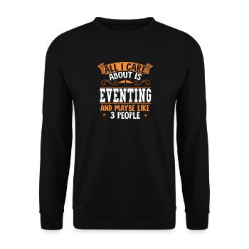 Motif de fête humoristique - Sweat-shirt Unisexe - noir - Devant - Alina (178cm) & Michal (187cm)