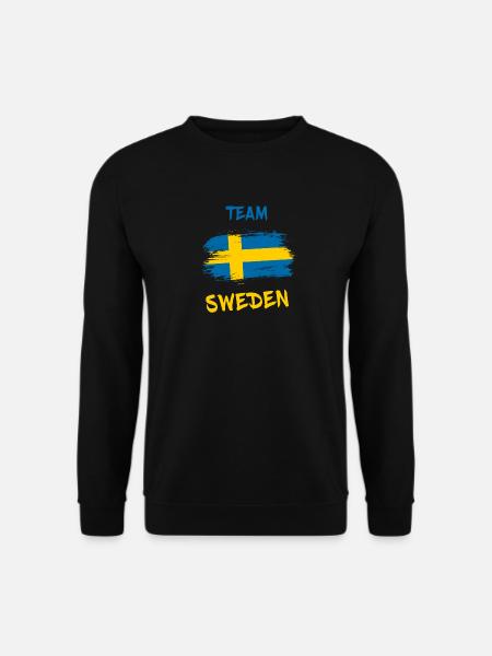 Team Schweden / Stockholm Geschenk Skandinavien - Unisex Pullover - Schwarz